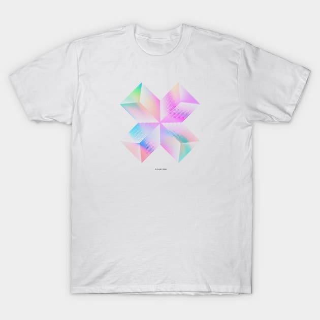 X initial T-Shirt by asian tee